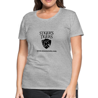 Women's T-Shirt Stiger's Logo - heather gray
