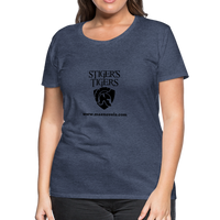 Women's T-Shirt Stiger's Logo - heather blue