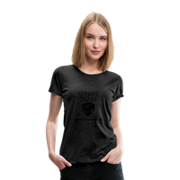 Women's T-Shirt Stiger's Logo - charcoal grey