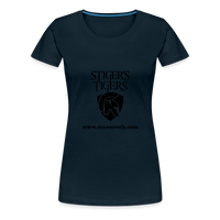Women's T-Shirt Stiger's Logo - deep navy