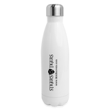 Insulated Stainless Steel Water Bottle Stiger's Tigers Linear - white