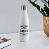 Insulated Stainless Steel Water Bottle Always Be Stiger - white